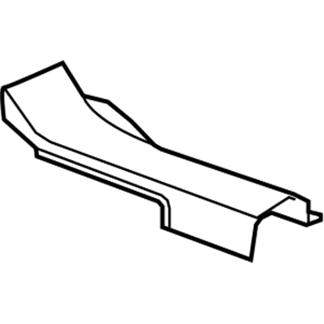 Chevy 20907097 Rear Sill Plate