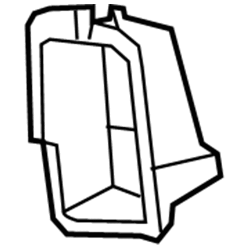 GM 96839994 Insulator,Center Pillar Inner Panel Lower