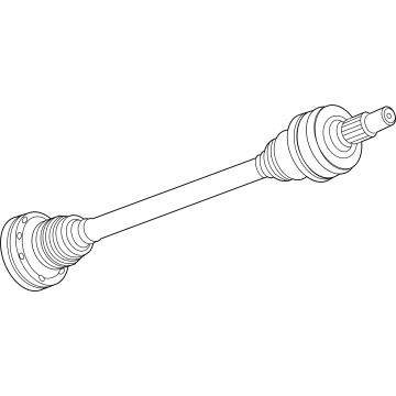 Cadillac 84492507 Axle Assembly