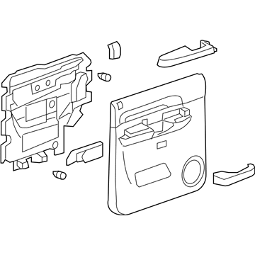 GMC 20809115 Door Trim Panel