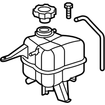 Cadillac 25767641 Reservoir Tank