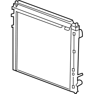 Cadillac 19130364 Radiator