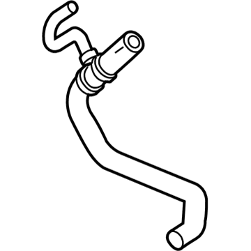 Cadillac 89023436 Lower Hose