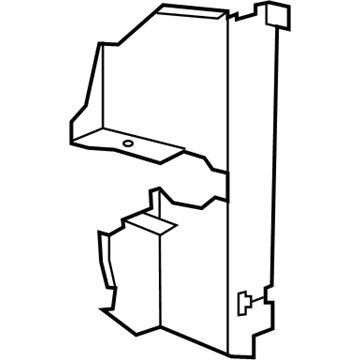 Cadillac 19130247 Baffle