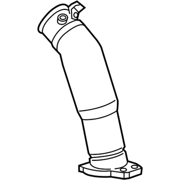 Chevy 12671086 Exhaust Pipe