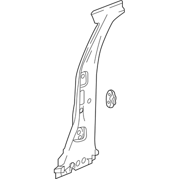 Cadillac 84623521 Center Pillar Reinforcement