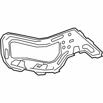 GMC 84988894 Bumper Bracket