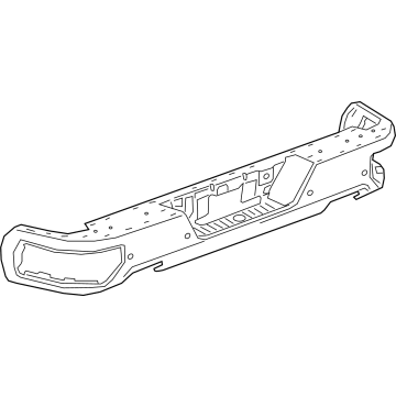 GMC 84564756 Rear Bumper