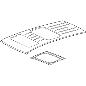 Buick 23243002 Roof Panel