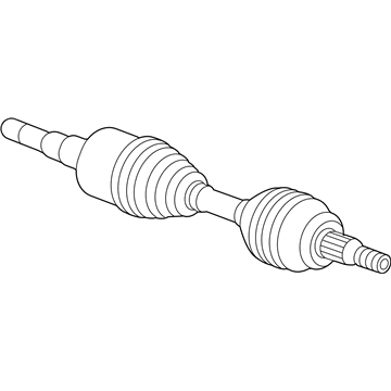 GMC 84990737 Axle Assembly