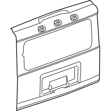 Hummer 10384904 Lift Gate