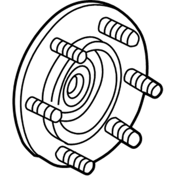 GMC 11588810 Wheel Stud