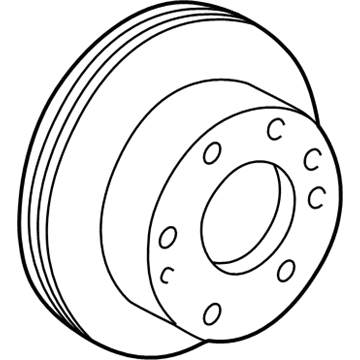 GMC 22950036 Rotor