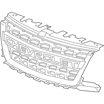 Chevy 84431361 Grille Assembly