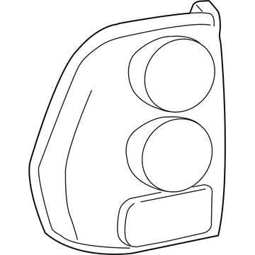 GMC 15131576 Tail Lamp Assembly