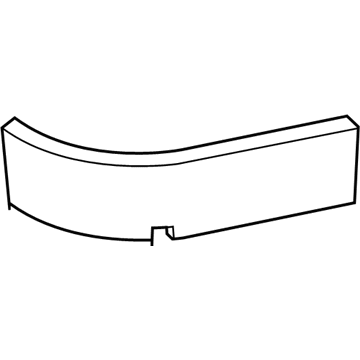 GM 88937021 Applique,Tail Lamp (LH) *Paint To Mat