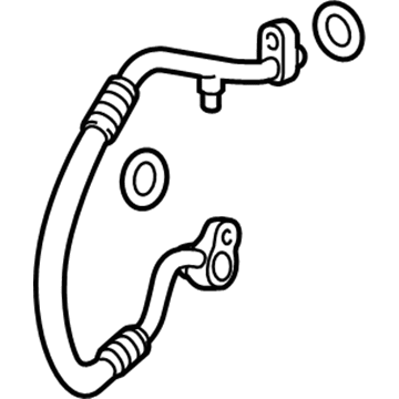 Chevy Spark A/C Hose - 42592095