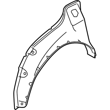 Chevy 22952712 Outer Wheelhouse