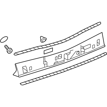 GM 42727670 Applique Assembly, Rear Clsr Ctr