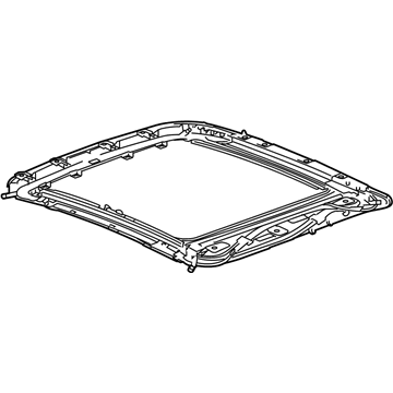 Cadillac 84114678 Sunroof Frame