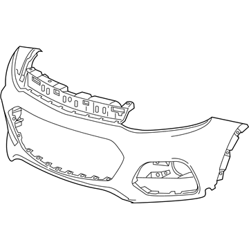 Chevy 42563389 Bumper Cover