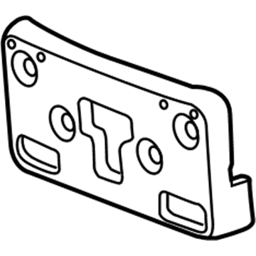 Chevy 94533706 License Bracket