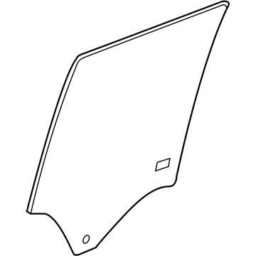 Chevy 84560285 Door Glass