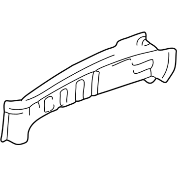 GMC 12478029 Upper Rail