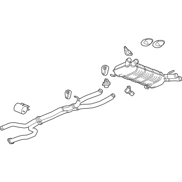 Cadillac CT5 Muffler - 86778208