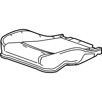 Cadillac 25959566 Seat Cushion Pad