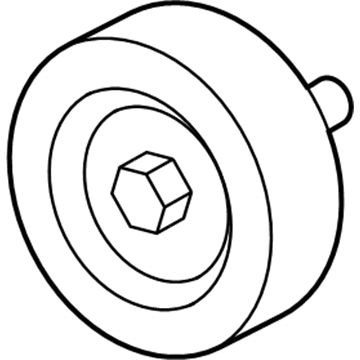 Chevy 12587295 Idler Pulley