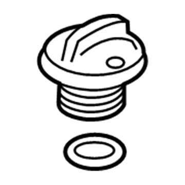 Chevy 12667313 Filler Cap