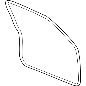 GM 22766379 Weatherstrip Assembly, Front & Rear Side Door