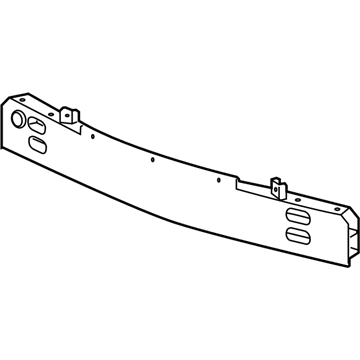 GM 23279189 Bar Assembly, Front Bumper Imp