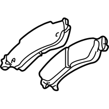 Chevy 18026156 Brake Pads