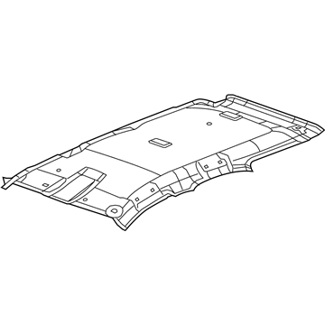 GM 22801564 Panel Assembly, Headlining Trim *Titanium