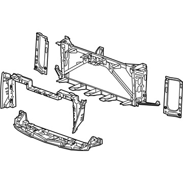 GM 23266740 Panel Assembly, Headlamp & Front Grille Mount