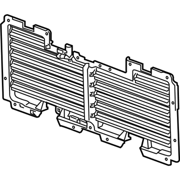 Cadillac 84378164 Radiator Shutter Assembly