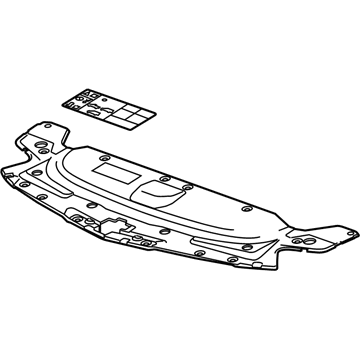 Cadillac 23256458 Sight Shield