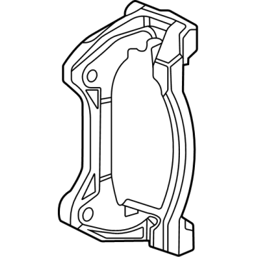 2023 Chevy Camaro Brake Caliper Bracket - 13529533