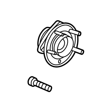 Cadillac 13535013 Hub & Bearing