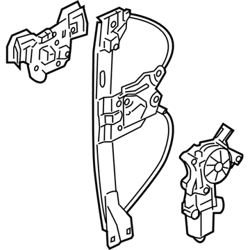 Cadillac 22777912 Window Regulator