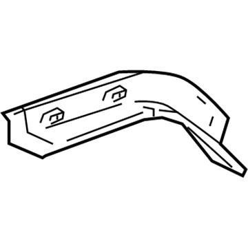 GM 88980229 Panel,Back Body Pillar Inner Upper (RH)