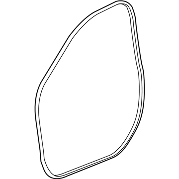 Buick Regal TourX Door Seal - 39203328