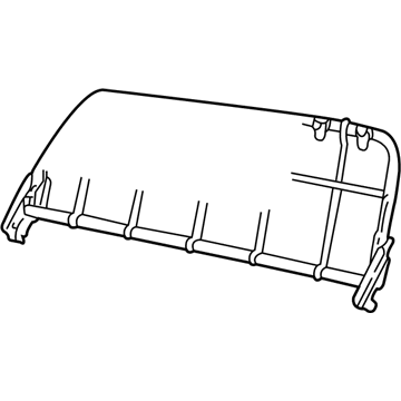 GMC 12389134 Seat Back Frame