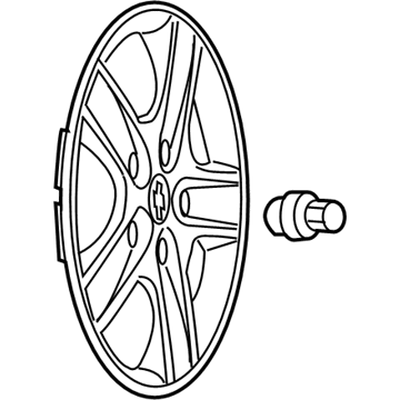 Chevy 9596266 Wheel Cover