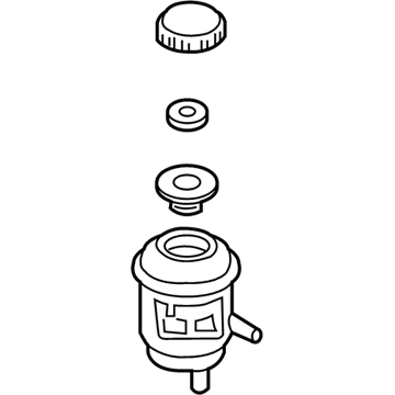 Chevy 96808460 Reservoir Assembly