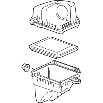 Pontiac 21999843 Air Cleaner Assembly