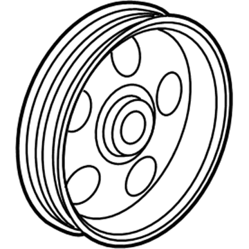 Chevy 12605176 Pulley