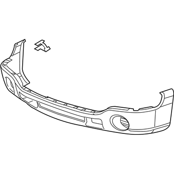 GMC 12335963 Bumper Cover